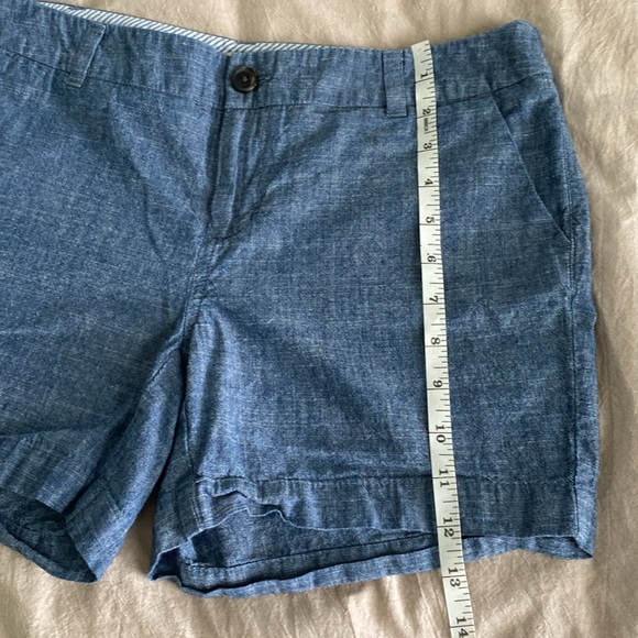 Merona 100% Cotton Chambray Shorts Size 2 (fits a size 6, see measurements) - Picture 7 of 7